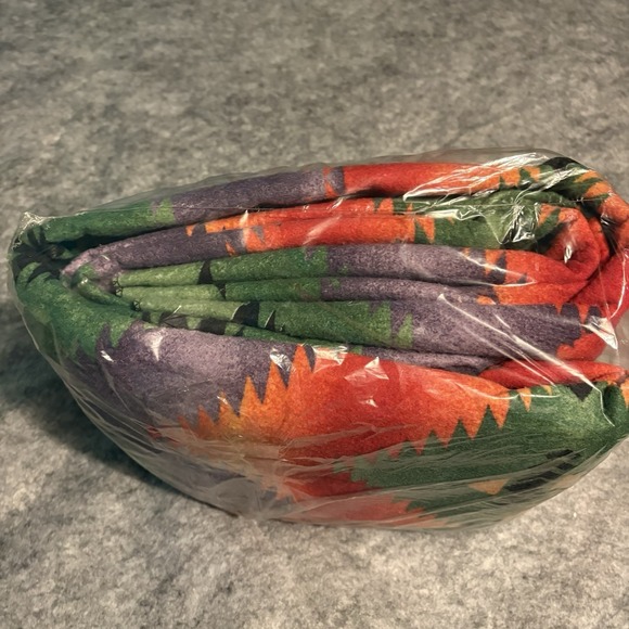 Navajo Queen Or King Size Blanket New Made In USA Sure Value‎ New Sealed Vibrant - Picture 3 of 8